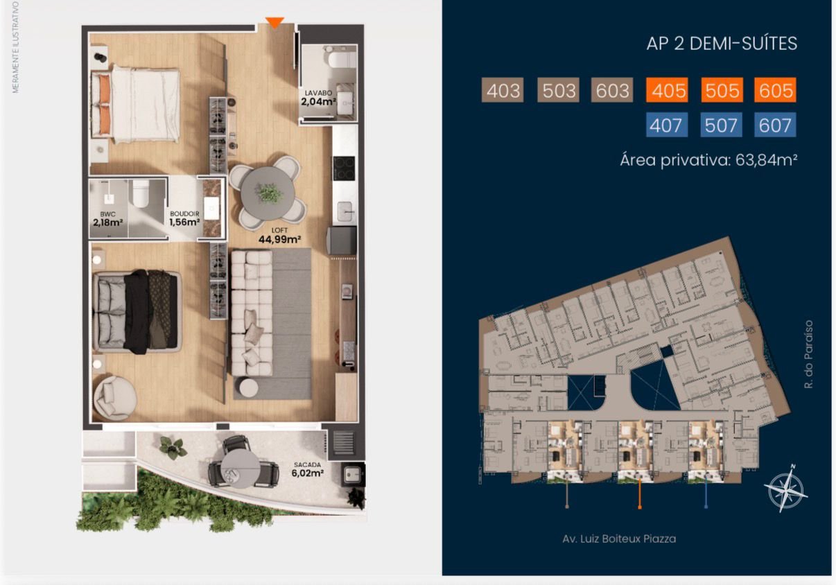 Ambiente 4 — apartamento em Cachoeira do Bom Jesus